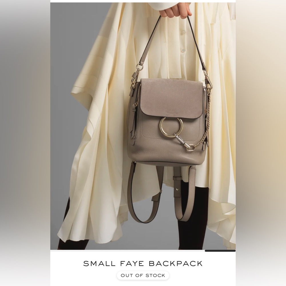 Chloe Small Faye Backpack